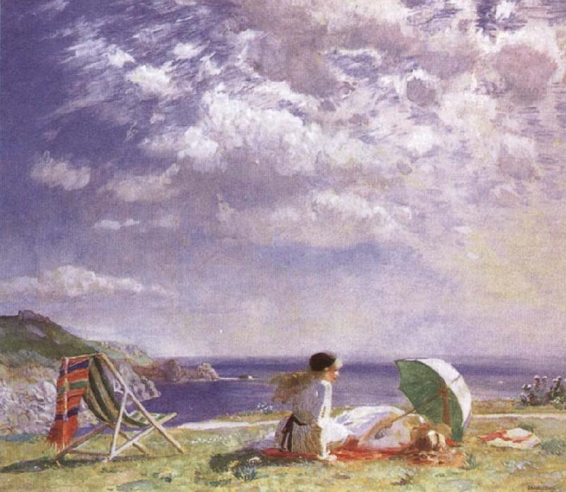 Laura Knight Wind and Sun oil painting image